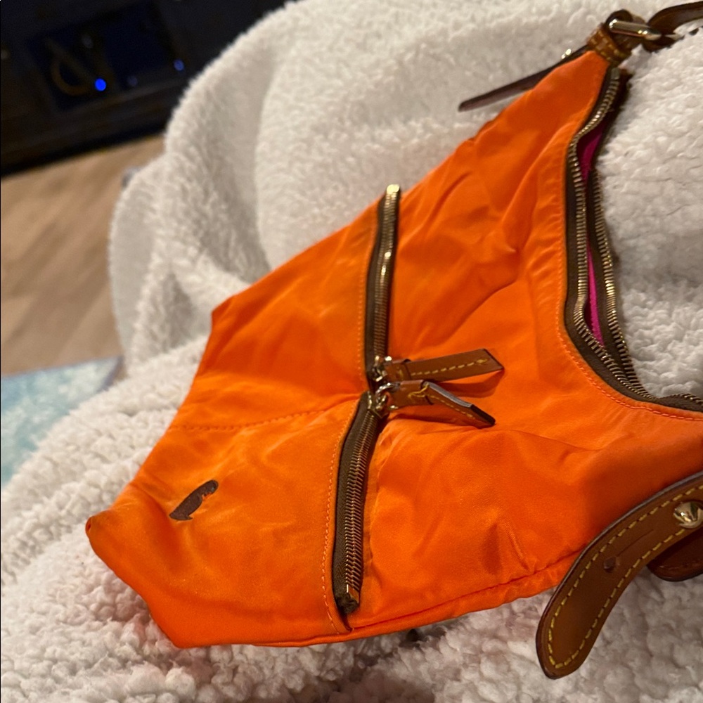 Dooney & Bourke Orange Shoulder Bag - Picture 11 of 12